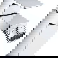 Baterie bideu Duravit Manhattan MH2400001010, marime S, cartus ceramic, 138 mm, set evacuare cu tija, ventil, Crom lucios, Duravit