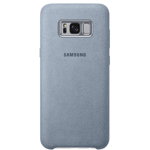 Husa de protectie Samsung pentru Galaxy S8 Plus, Alcantara, Green