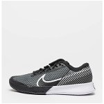 Nike, Pantofi pentru tenis Court Air Zoom Vapor Pro 2, Negru, Alb optic, 12.5