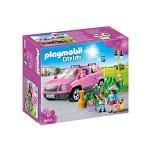 Masina de familie cu loc de parcare playmobil city life, Playmobil