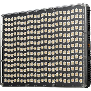 Panou LED Amaran P60x Bicolor 3200-6500K cu telecomanda si softbox cu grid, Amaran