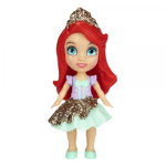 Mini papusa Ariel cu rochita Disney Princess 8cm