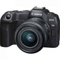 Canon Mirrorless Camera - EOS R8, RF 24-50mm, f/4.5-6.3 IS STM