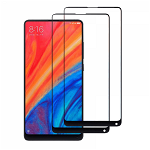 Set 2 folii protectie sticla securizata fullsize pentru Xiaomi Mi Mix 2 /2s negru, HIMO