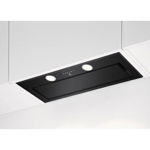 Hota incorporabila Electrolux LFG719R, Putere de absorbtie 700 mc/h, Conectivitate plita, Control Electronic, Clasa A, 77 cm, Negru