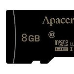 Card APACER microSDHC 8GB Clasa 10 UHS-I U1 cu adaptor SD