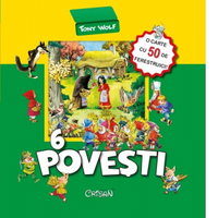 6 povesti. O carte cu 50 de ferestruici - Tony Wolf, Anna Casalis