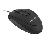 CANYON wired optical Mouse with 3 buttons  DPI 1000  Black  cable length 1.15m  100*51*29mm  0.07kg