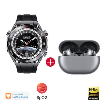 WATCH Ultimate 3.81 cm (1.5) LTPO 48 mm Hybrid 466 x 466 pixels Black GPS (satellite), Huawei