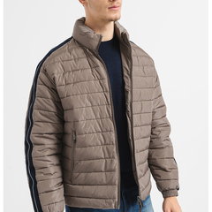ARMANI EXCHANGE, Jacheta usoara cu buzunare cu fermoar, Maro taupe, Bleumarin, L