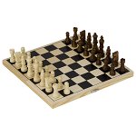 Joc de șah cu piese și casetă din lemn, edituradiana.ro