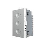 Modul intrerupator triplu cap scara / cap cruce cu touch Livolo standard Italian, Serie noua