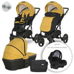 Carucior Set Rimini Premium, cos landou separat, Lemmon Curry, Lorelli