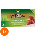 
Set 8 X Ceai Verde cu Aroma de Lamaie si Miere Twinings 25 x 1.6 g

