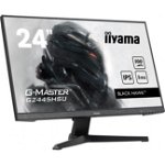 Monitor gaming LED IPS iiyama G-Master G2445HSU-B1 24" Full HD, HDMI, Display Port, 100Hz, AMD FreeSync™ technology, BLACK HAWK ™, Vesa, Negru