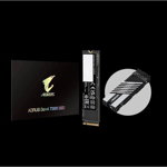 SSD GIGABYTE AORUS 1TB, M.2, PCI-Express 4.0 x4, NVMe 1.4, viteza citire: 7300 MB/s, Viteza scriere: 6000 MB/s., Gigabyte