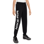Nike, Pantaloni sport din amestec de bumbac cu logo, Negru