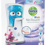 Dettol Kids No-Touch dozator de săpun cu senzor, fără atingere 250 ml, Dettol