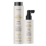 Lakme Teknia Scalp Care Vital - Pachet anticaderea parului sampon 300ml+lotiune 150ml, Lakme