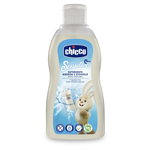 Set Detergent pentru biberoane si vesela bebelusului Chicco 300ml, 0 luni+ cu Breloc Chicco
