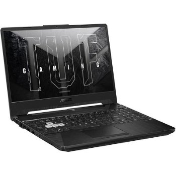 Laptop Gaming Asus TUF F15 FX506HC, Intel Core i5-11400H, 15.6 inch FHD, 16GB RAM, 512GB SSD, nVidia RTX 3050 4GB, Free DOS, Negru