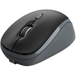 MOUSE TRUST YVI WIRELESS RECHARGEABLE BLACK 24077