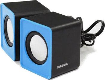 Boxe 2.0 2x3W USB albastru Omega, Omega