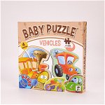 Baby Puzzle Masini - 11 Piese, inTrend.ro