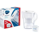 Cana filtranta Marella Starter Pack 2.4 L MAXTRA+, alba cu 3 filtre incluse