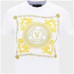 Versace Jeans Couture T-Shirt WHITE/GOLD, Versace Jeans Couture