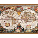 Puzzle 2000 piese KS Games - World Map from the 17th Century