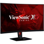 Monitor Gaming VA LED ViewSonic 31.5" XG3240C, WQHD (2560 x 1440), HDMI, DisplayPort, Ecran Curbat, Boxe, 144 Hz, 3 ms (Negru)