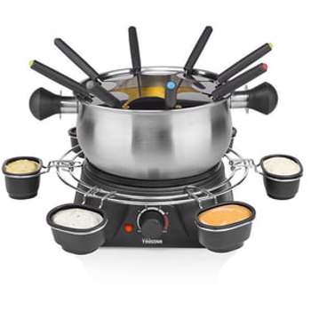 Aparat TRISTAR Fondue FO-1109, 1.3l, 1400W, argintiu-negru
