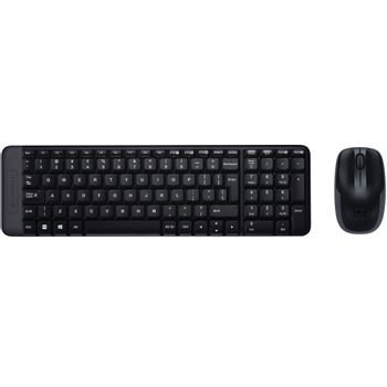 Kit Tastatura + Mouse LOGITECH; model: MK220; NEGRU; USB; WIRELESS;, LOGITECH