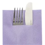 Servetele pentru tacamuri, Linclass - Basic Purple / 40 x 40 cm / 75 buc