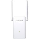 Wireless Range Extender MERCUSYS ME70X AX1800, Wi-Fi 6, Dual-Band 574+1201 Mbps, alb