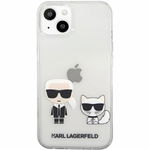 Husa Protectie Spate Karl Lagerfeld KLHCP13MCKTR pentru iPhone 13 (Transparent)