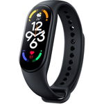 Bratara Fitness Mi Band 7 Ecran Amoled 1.62inch Bluetooth Negru, Xiaomi