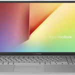 Laptop ASUS 15.6'' VivoBook 15 X512JA, FHD, Procesor Intel® Core™ i5-1035G1 (6M Cache, up to 3.60 GHz), 8GB DDR4, 512GB SSD, GMA UHD, No OS, Silver