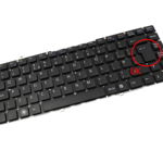 Tastatura neagra Sony Vaio VGN FW21E layout UK fara rama enter mare