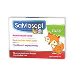 Salviasept Kids Tuse, 12 comprimate, Zdrovit