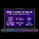 Laptop Gaming ASUS ROG Strix SCAR G634JZ-N4040W (Procesor Intel® Core™ i9-13980HX (36M Cache