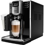 Espressor automat Philips Seria 5000, EP5330/10, sistem de lapte LatteGo, 6 bauturi, 5 setari intensitate, 5 trepte macinare, rasnita ceramica, Negru