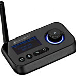 Omnitronic QuickBTR-5.0 XLR Aptx Bluetooth 5.0 Receiver, Omnitronic