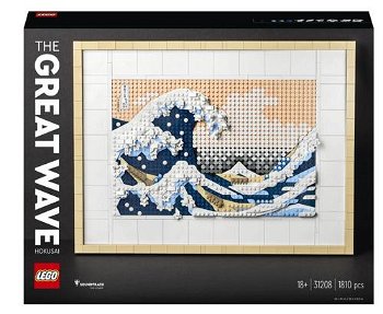 LEGO\u00ae ART Hokusai - Wielka fala 31208