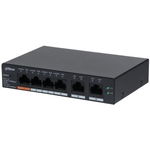 Switch cu 6 porturi Dahua CS4006-4GT-60, 4 porturi PoE Gigabit, 2 SFP, 10 100 1000, cu cloud management