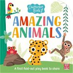 Chatterbox Baby: Amazing Animals. Fold-out tummy time book, Board book - ***