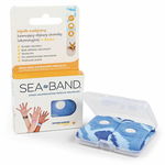 Sea-Band, benzi de acupunctură împotriva greaței pentru copii, albastru, 2 bucăți, 