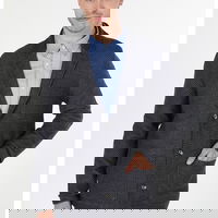 COLIN'S, Sacou din tricot cu buzunare aplicate, Bleumarin