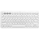 Tastatura Logitech Pebble Keys 2 K380s, Bluetooth, Layout US, Alb